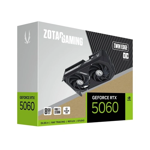 ZOTAC Gaming RTX 5060 Twin Edge OC 8GB GDDR7 Graphics Card